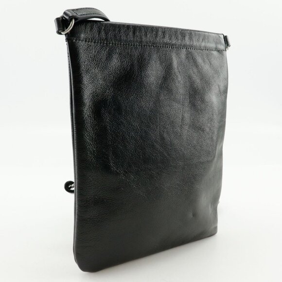 SAINT LAURENT PARIS Sacosh Shoulder Bag 581697 1GE0E 1000 NERO black leath - Picture 10 of 12